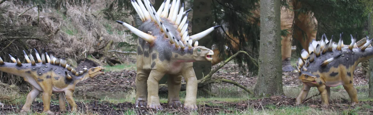 Stegosaurus i GIVSKUD ZOO